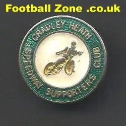 Cradley Heath Speedway Badge Supporters Club