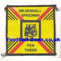 Mildenhall Speedway Cloth Patch Badge