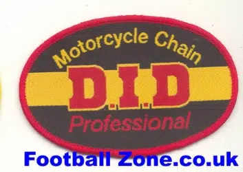 DID Motorcycle Chain Speedway Cloth Patch Badge