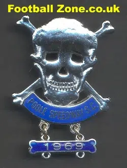 Poole Speedway Badge 1969 Plus Year Bar