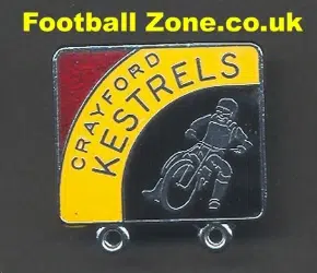 Crayford Kestrels Speedway Badge
