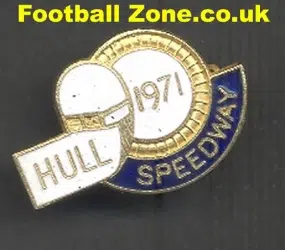 Hull Speedway Badge 1971