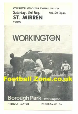 St Mirren v Workington 1974