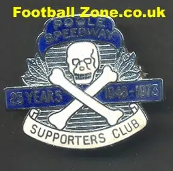 Poole Speedway Badge 1948 - 1973 Supporters
