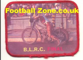 BLRC Speedway Final Cloth Patch Badge