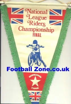 National League Riders Championship Final Speedway Pennant