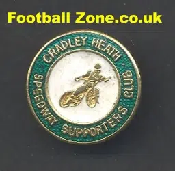 Cradley Heath Speedway Badge Supporters Club