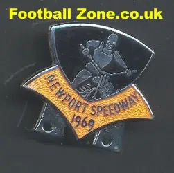 Newport Speedway Badge 1969