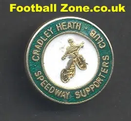 Cradley Heath Speedway Badge Supporters Club