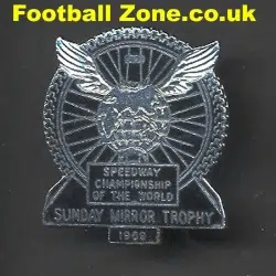 World Speedway Championship 1969 Badge