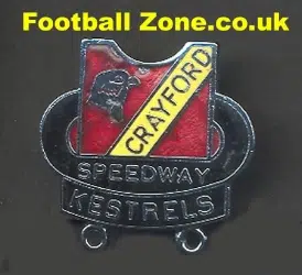 Crayford Kestrels Speedway Badge