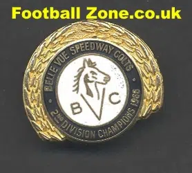 Belle Vue Aces Speedway Badge 1968 Champions