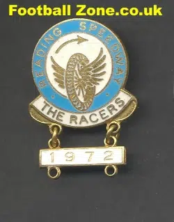 Reading Speedway Badge 1973 + Year Bar