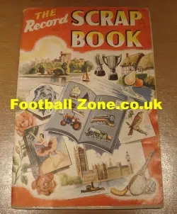 Large Old Football Scrap Book All Teams Are Covered