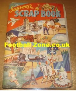 Large Old Football Scrap Book All Teams Are Covered