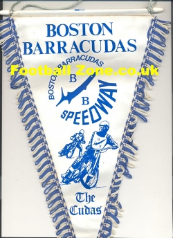 Boston Baracudas Speedway Pennant