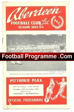 Aberdeen v Motherwell 1963