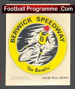 Berwick Speedway Window Sticker