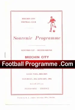 Brechin City v Dundee 1964