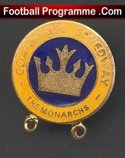 Coatbridge Monarchs Speedway Badge
