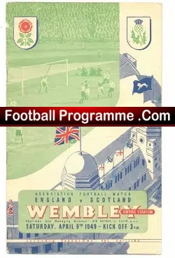England v Scotland 1949
