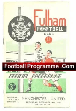 Fulham v Manchester United 1950