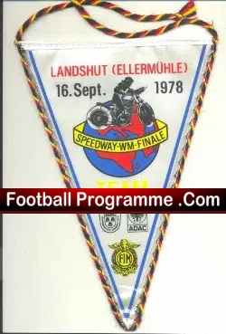 Germany Speedway Pennant 1978 – Landshut