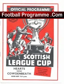 Heart Of Midlothian v Cowdenbeath 1959 – Scottish Semi Final