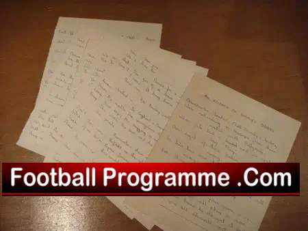 Manchester United Old Scrap Book Munich Disaster 1957 - 1958