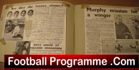 Manchester United Old Scrap Book Munich Disaster 1957 - 1958
