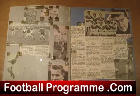 Manchester United Old Scrap Book Munich Disaster 1957 58 Books