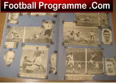Manchester United Old Scrap Book Munich Disaster 1957 58 Books