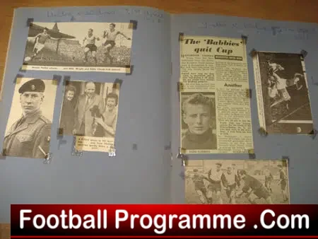 Manchester United Old Scrap Book Munich Disaster 1957 58 Books