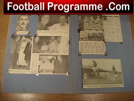 Manchester United Old Scrap Book Munich Disaster 1957 58 Books