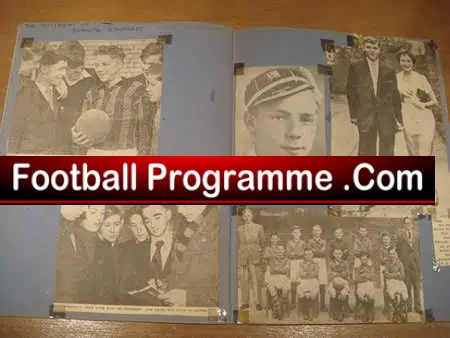 Manchester United Old Scrap Book Munich Disaster 1957 58 Books