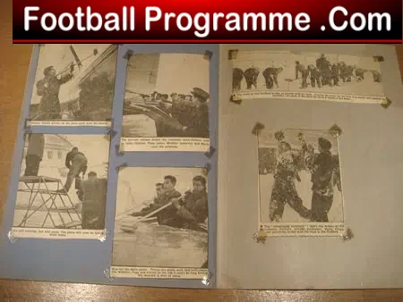 Manchester United Old Scrap Book Munich Disaster 1957 58 Books
