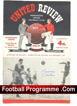 Manchester United v Athletico Bilbao 1957 – European Cup
