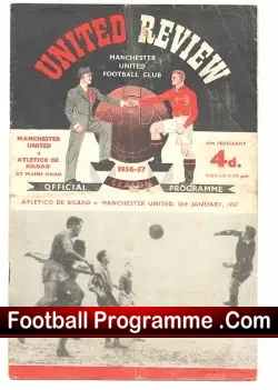 Manchester United v Athletico Bilbao 1957 – European Cup