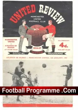 Manchester United v Athletico Bilbao 1957 – European Cup