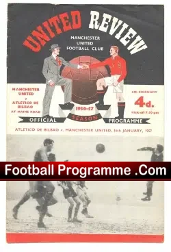 Manchester United v Athletico Bilbao 1957 – European Cup
