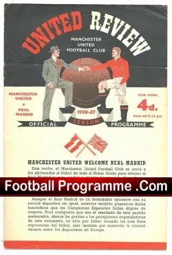 Manchester United v Real Madrid 1957 – 1st European Season