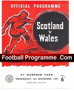 Scotland v Wales 1959