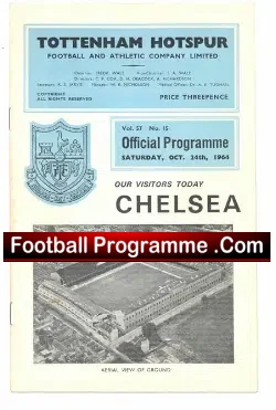 Tottenham Hotspur v Chelsea 1964