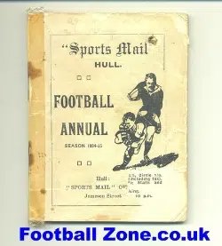 Hull Sports Mail Football Annual 1934 - 1935