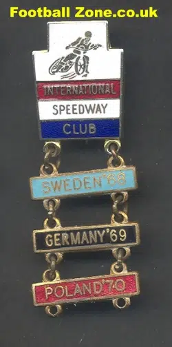 International Speedway Badge 1968 + Country Bars