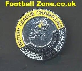 British Riders Final Speedway Badge 1968 Coventry