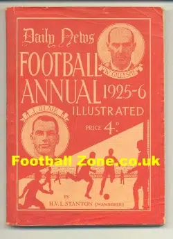 Daily News Football Annual 1925 - 1926