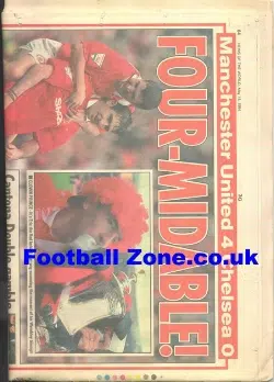 News Of The World 1994 Manchester United Souvenir