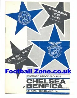 Chelsea v Benfica 1964 - International Club Match