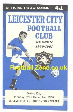 Leicester City v Bolton Wanderers 1960